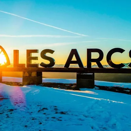 3 Pieces Pour 7 Personnes, Proche Pistes, Commerces Et Esf, Avec Terrasse, Les Arcs 1800 - Fr-1-411-395 *